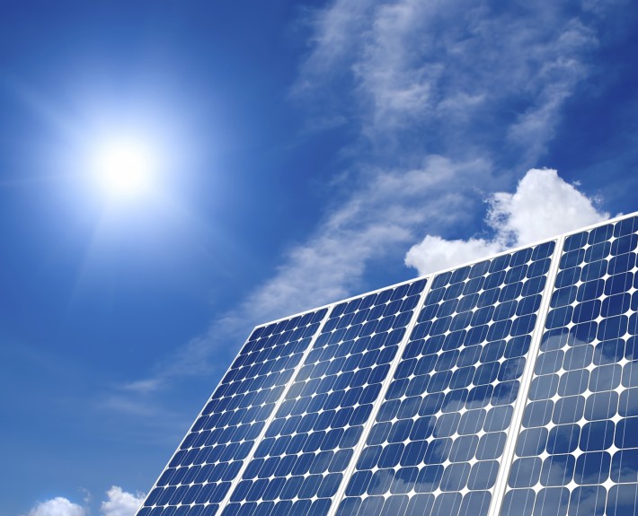 Panels used by a solar installation company in North Texas Panels used by a solar installation company in North Texas